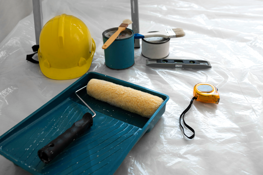 safety-tools-painting-work